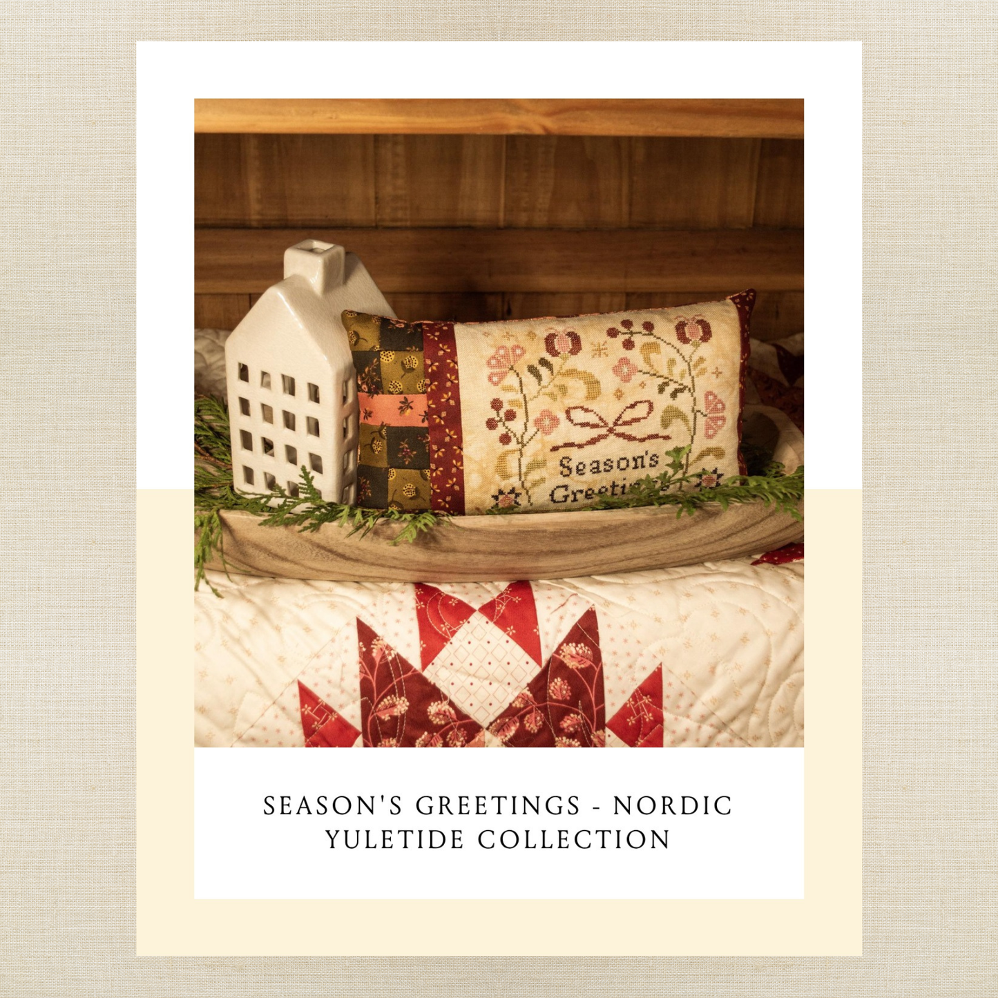 Blueberry Ridge Design - Nordic Yuletide Collection: Season's Greetings - Booklet Chart