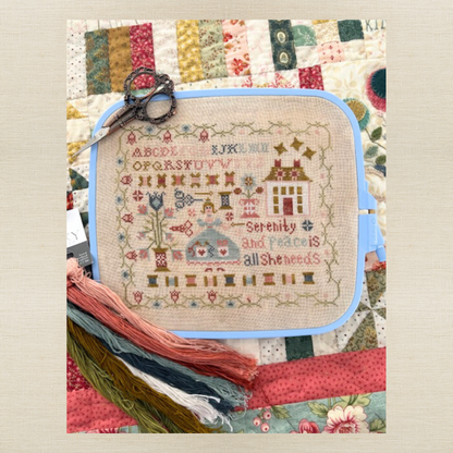 Pansy Patch Quilts and Stitchery - Serenity - Full Kit
