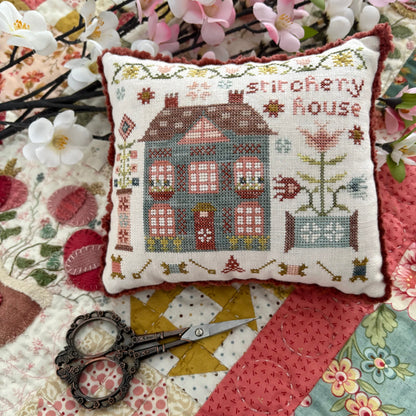 Pansy Patch Quilts and Stitchery - Stitchery House - Booklet Chart