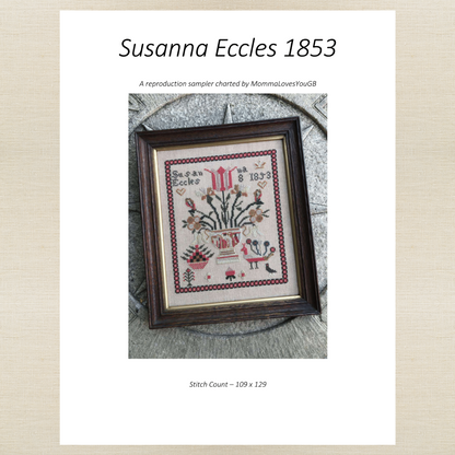 MommaLovesYouGB  - Susanna Eccles 1853 - Roxy Floss Conversion
