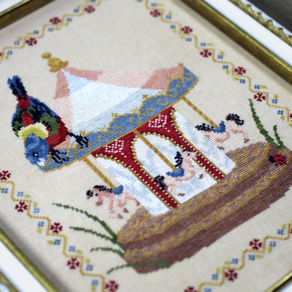Diana Bloom Designs - The Curious Carousel - Chart IH and/or Roxy Floss