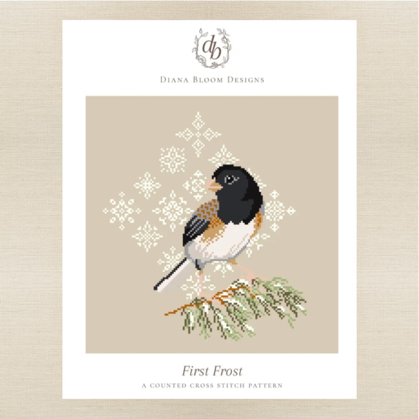 Diana Bloom Designs - First Frost - Chart and/or Roxy Floss