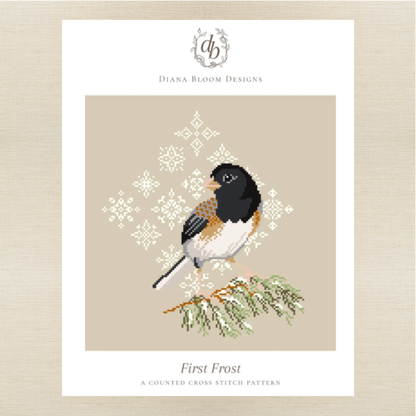 Diana Bloom Designs - First Frost - Chart and/or Roxy Floss