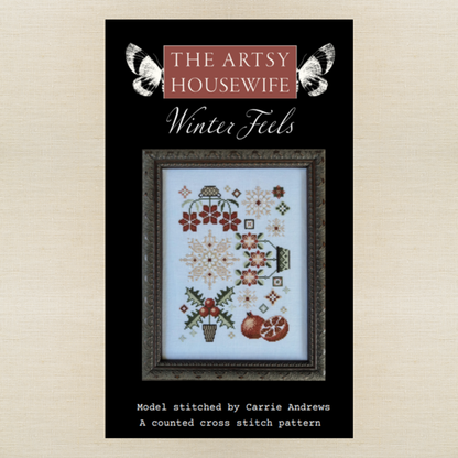 The Artsy Housewife - Winter Feels - Chart IH and/or Roxy Floss Conversion