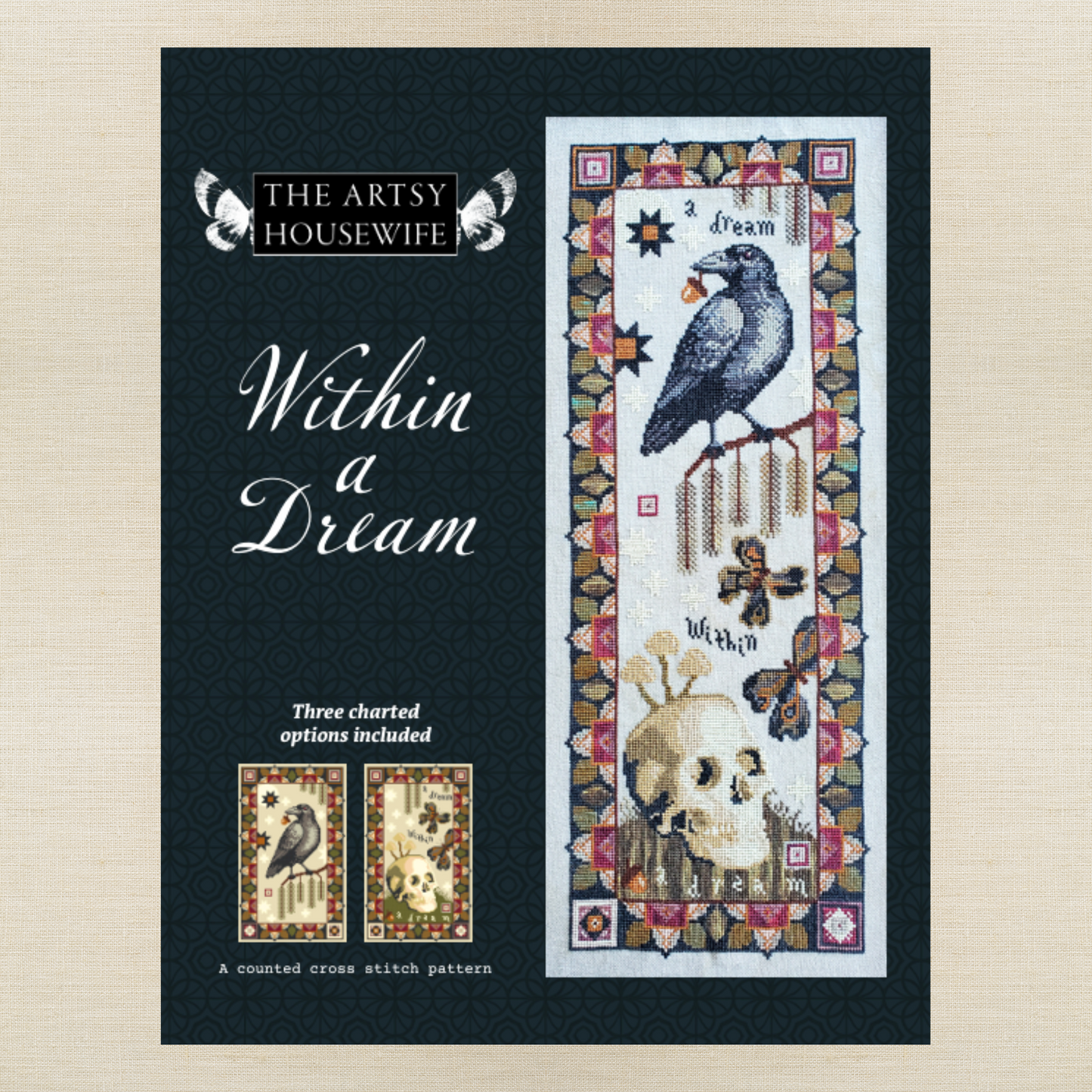 The Artsy Housewife - Within A Dream - Booklet Chart and/or Roxy Floss Conversion