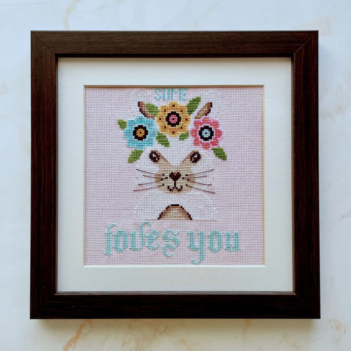 Yasmin's Made with Love - Some Bunny Loves You! - Chart and/or Roxy Floss Pack