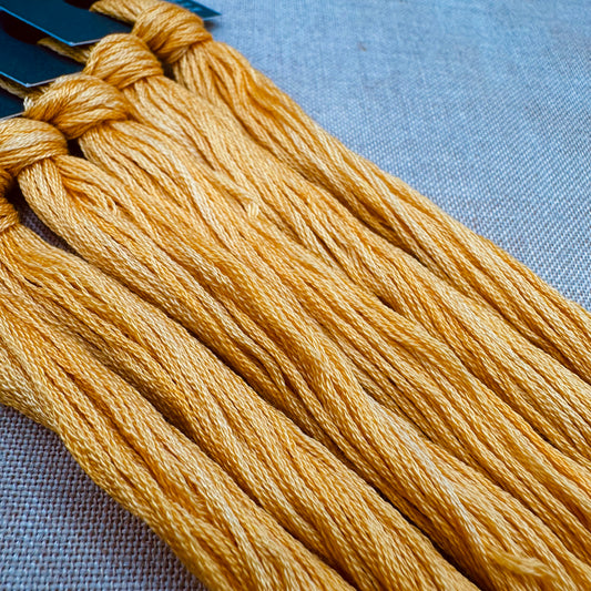 Roxy Floss Collection 8yd Yellow Delicious