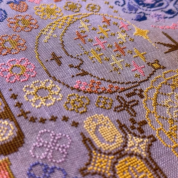 JEDxStitch - Moon Sampler - Booklet Chart IH and/or Roxy Floss Co Floss