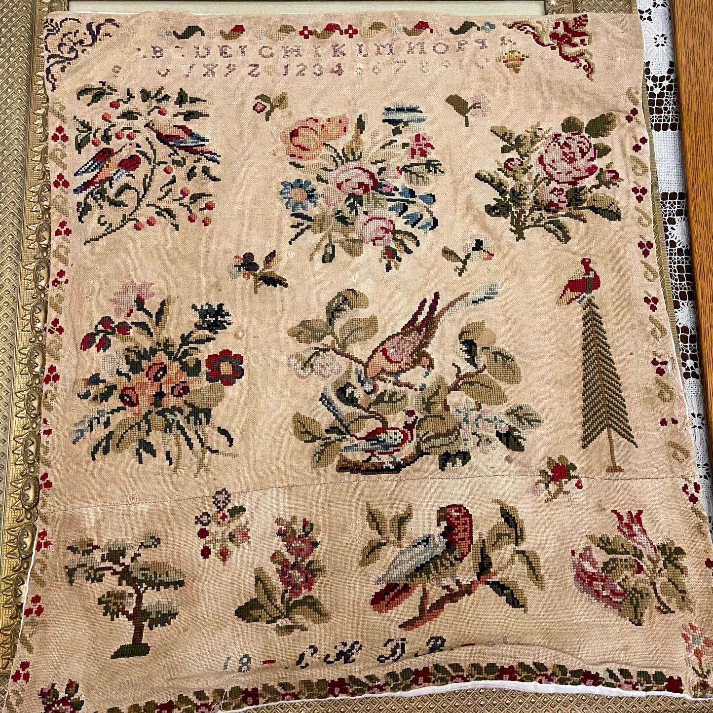 Sing After the Storm by 1897 Schoolhouse Samplers - Part 1 of 5 - Full Project Kit with Surprise 9-Patch Project Bag