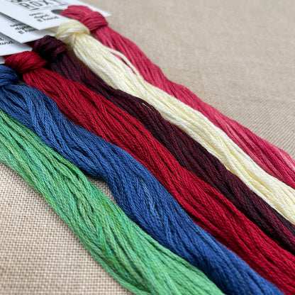 Bendy Stitchy Designs - 1905 Bird - Roxy Floss Pack