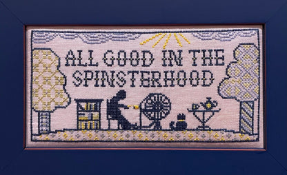 Ros Clarke Craft - Spinsterhood - Booklet Chart with Roxy Floss Co Conversion