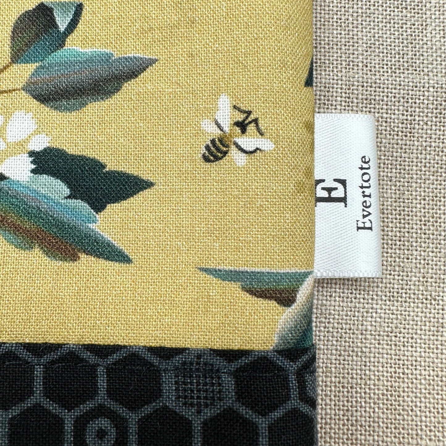 To Bee or Not to Bee - Project Bag with Coordinating Notions Pouch