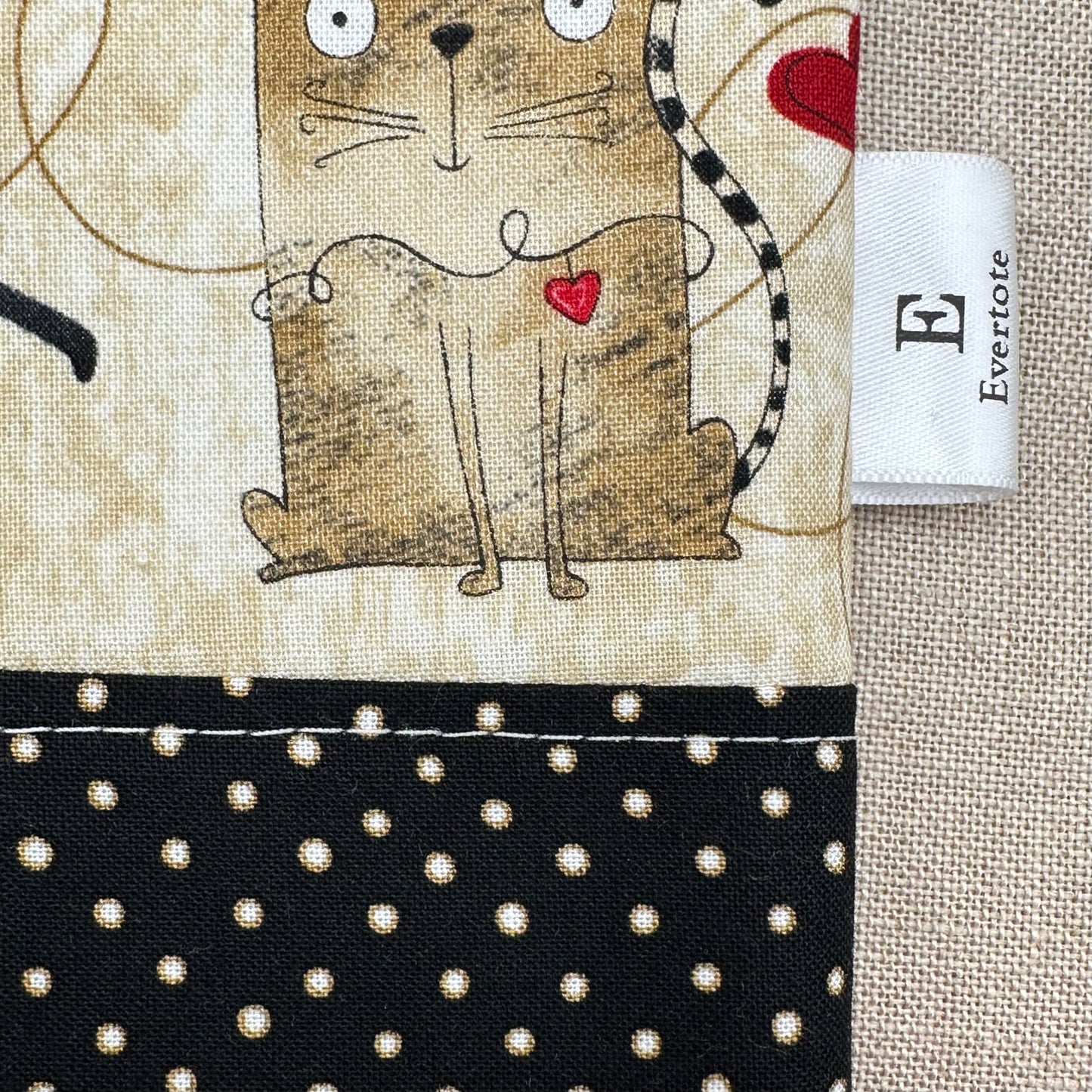 Practically Purrfect - Project Bag with Coordinating Notions Pouch