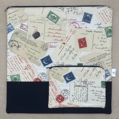 Correspondence - Project Bag with Coordinating Notions Pouch