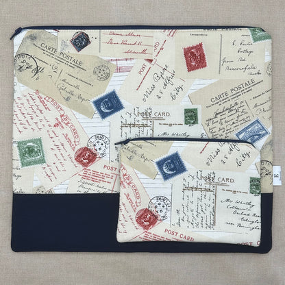 Correspondence - Project Bag with Coordinating Notions Pouch