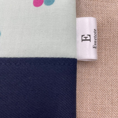 GeoFloral - Large Project Bag with Notions Pouch