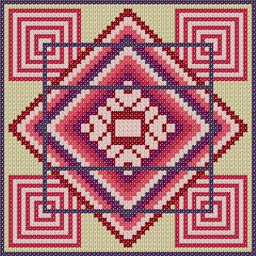 FREE PDF CHART - Hannah's Geometry by Han's Lil' XStitch Treats