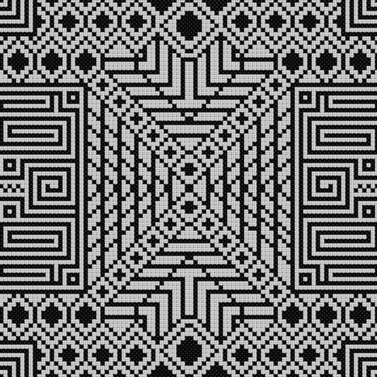 FREE PDF CHART - Geometric Whimsy by Han's Lil' XStitch Treats