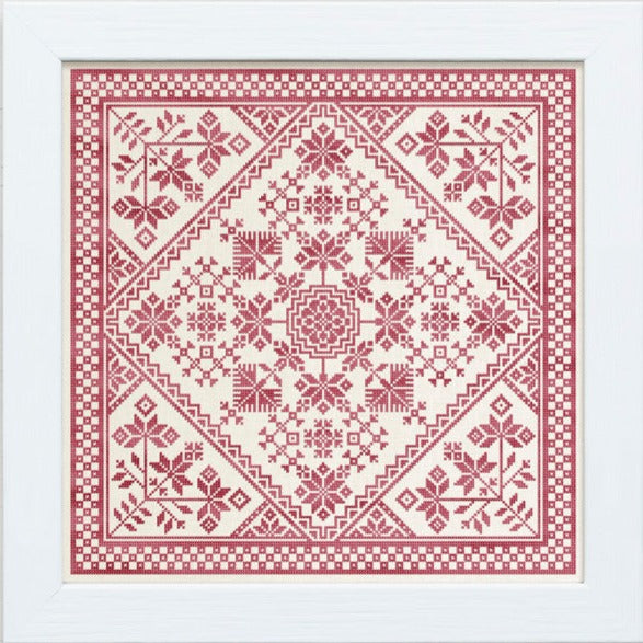 Modern Folk Embroidery - Hälsingland Blommor - Booklet Chart