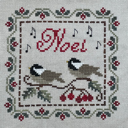 Jeannette Douglas Designs - Christmas Cheer Pin Pillows - Booklet Chart and/or Roxy Floss