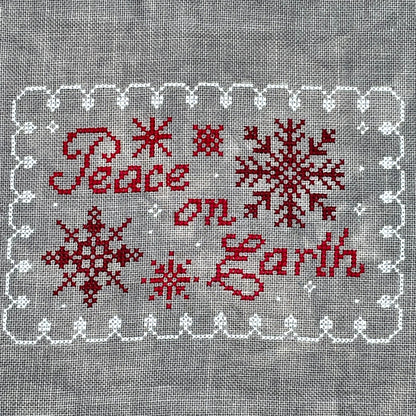 Jeannette Douglas Designs - Christmas Cheer Pin Pillows - Booklet Chart and/or Roxy Floss