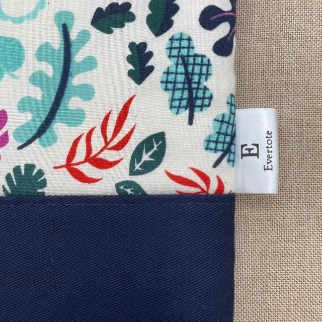 Leaves Aplenty - Medium Project Bag with Coordinating Notions Pouch