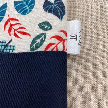 Leaves Aplenty - Large Project Bag with Notions Pouch