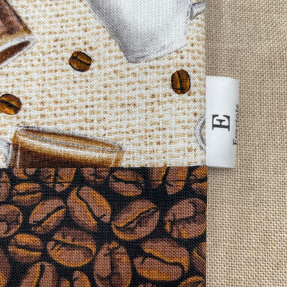 Light Roast - Project Bag with Coordinating Notions Pouch