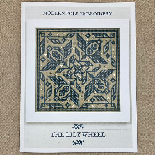 Modern Folk Embroidery - The Lily Wheel - Booklet Chart