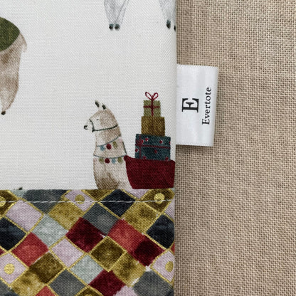 Fa La La Llama - Project Bag with Coordinating Notions Pouch 50% off Sale