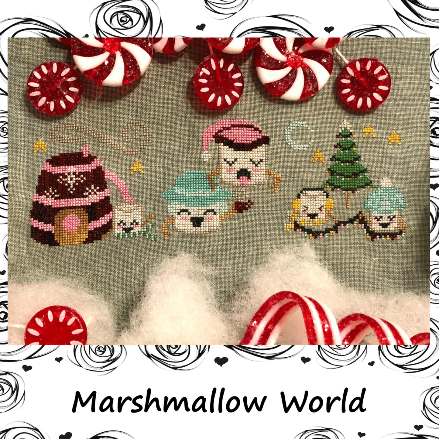 Bendy Stitchy Designs: Marshmallow World
