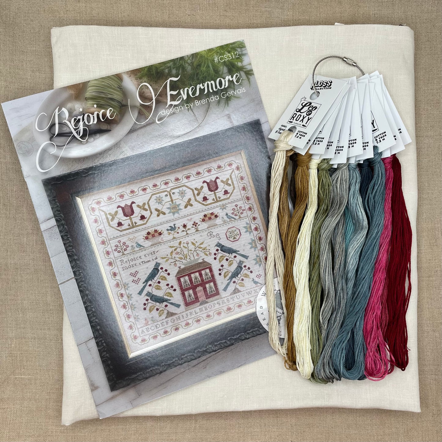 WITH THY NEEDLE AND THREAD - Rejoice Evermore Roxy Floss Co. Conversion by Ellen Reid