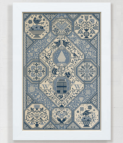 Modern Folk Embroidery - SAL 2021: The Fruits of Plenty - Booklet Chart
