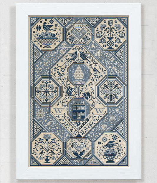 Modern Folk Embroidery - SAL 2021: The Fruits of Plenty - Booklet Chart
