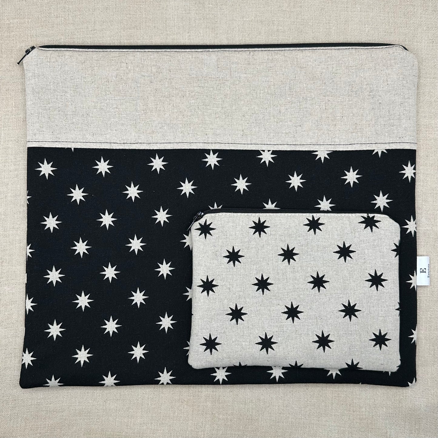 Stars Aligned - Project Bag with Coordinating Notions Pouch