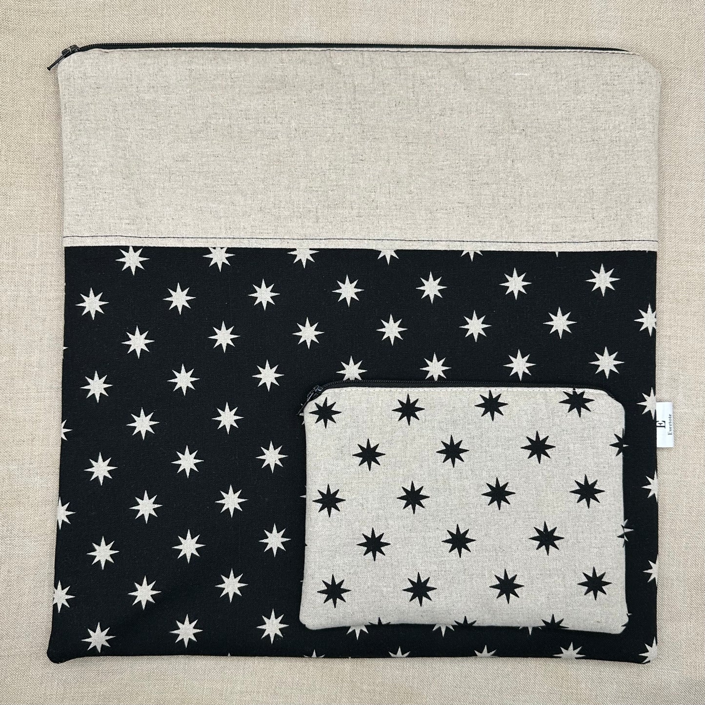 Stars Aligned - Project Bag with Coordinating Notions Pouch