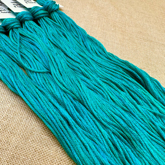 Roxy Floss Collection 8yd Teal My Heart