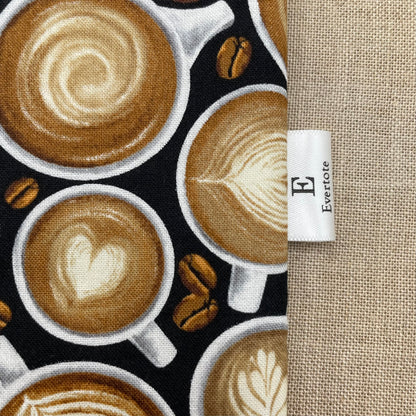 Thanks A Latte - Project Bag with Coordinating Notions Pouch