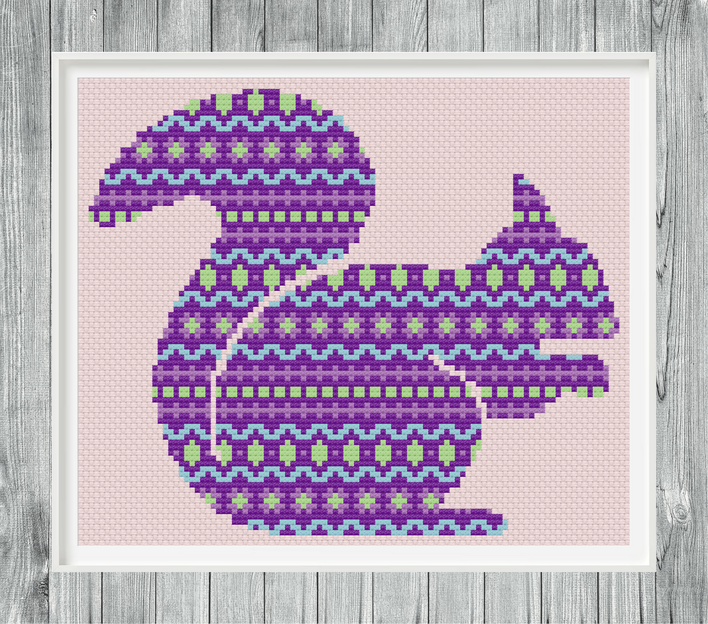 Han's Lil' XStitch Treats - The Stash Squirrel - PDF Chart