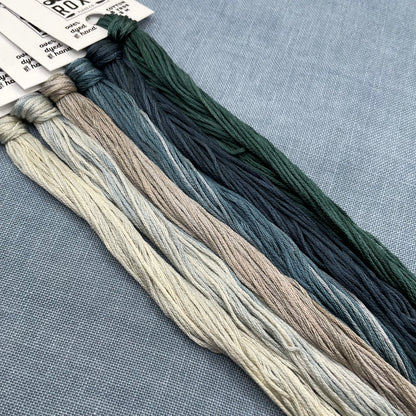 Roxy Floss Co - Rosewood Manor Winter Quakers - Floss Conversion Set