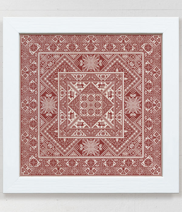 Modern Folk Embroidery -  A Winter Kaleidoscope - Booklet Chart