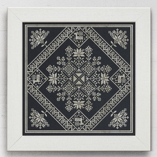 Modern Folk Embroidery - Winter Stars: A Seasonal Celebration - Booklet Chart