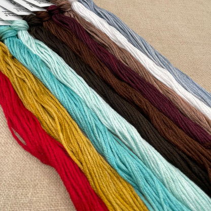 Bendy Stitchy Designs - Yule Ball - Roxy Floss Pack