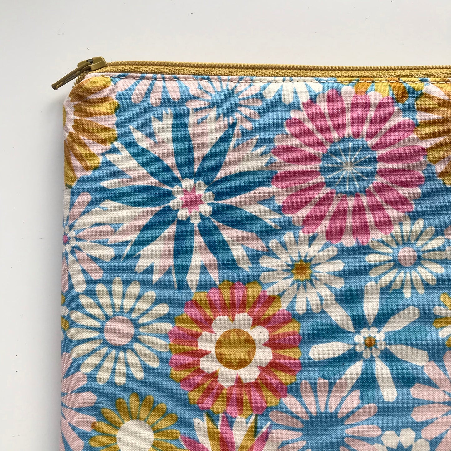 Retro Floral - Small Project Bag